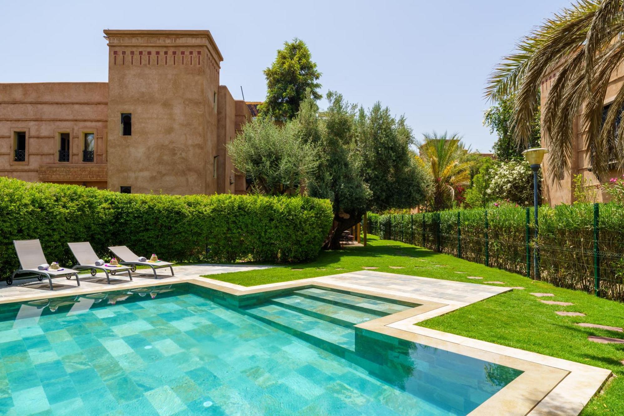 Villa Riad Sultana - Piscine Privee Chauffee Marrakesh Exterior foto