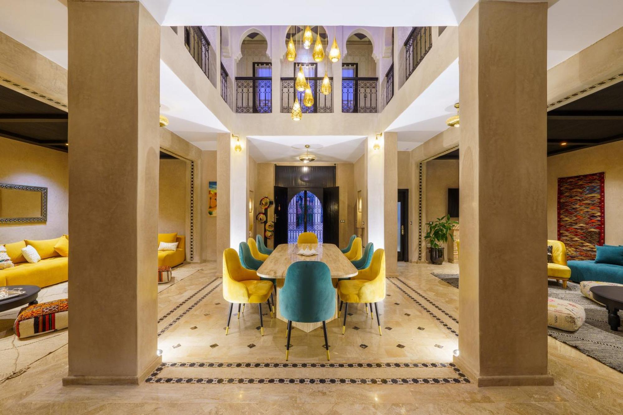 Villa Riad Sultana - Piscine Privee Chauffee Marrakesh Exterior foto